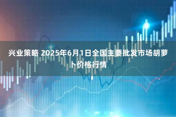 兴业策略 2025年6月1日全国主要批发市场胡萝卜价格行情